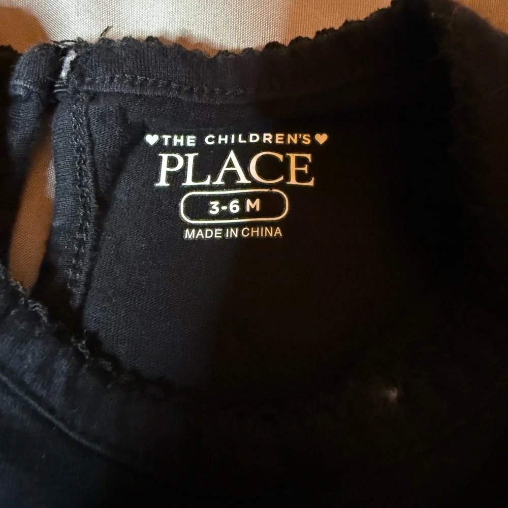 🖤 Children’s Place “My Little Black Dress” Baby Girl‎ Tutu Dress 🖤